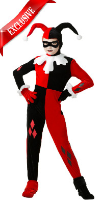 Child Harley Quinn Jumpsuit Costume