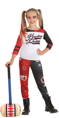 Kid Suicide Squad Harley Quinn Costume