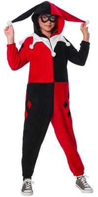 Kid Shiny Harley Quinn Dress Costume