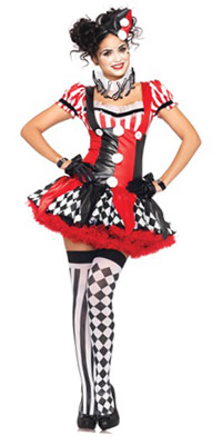 Leg Avenue's Naughty Harley Quinn Dress