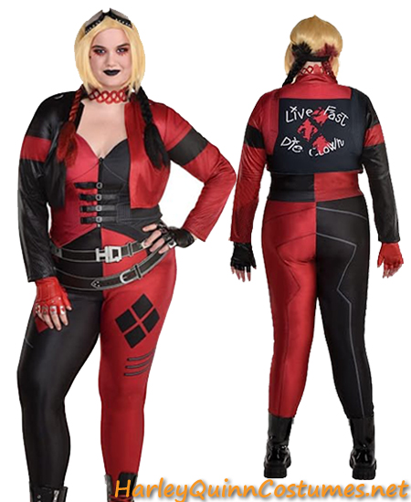 New Movie Plus Size Harley Quinn Costume