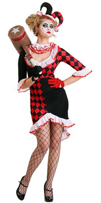 Old Fashioned Retro Harley Quinn Dress